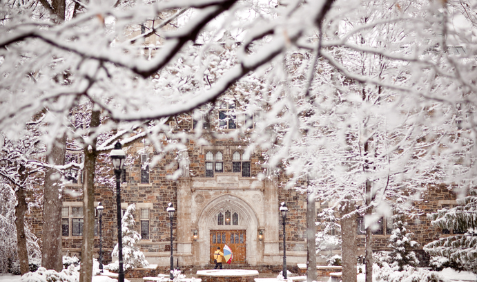 lehigh in snow