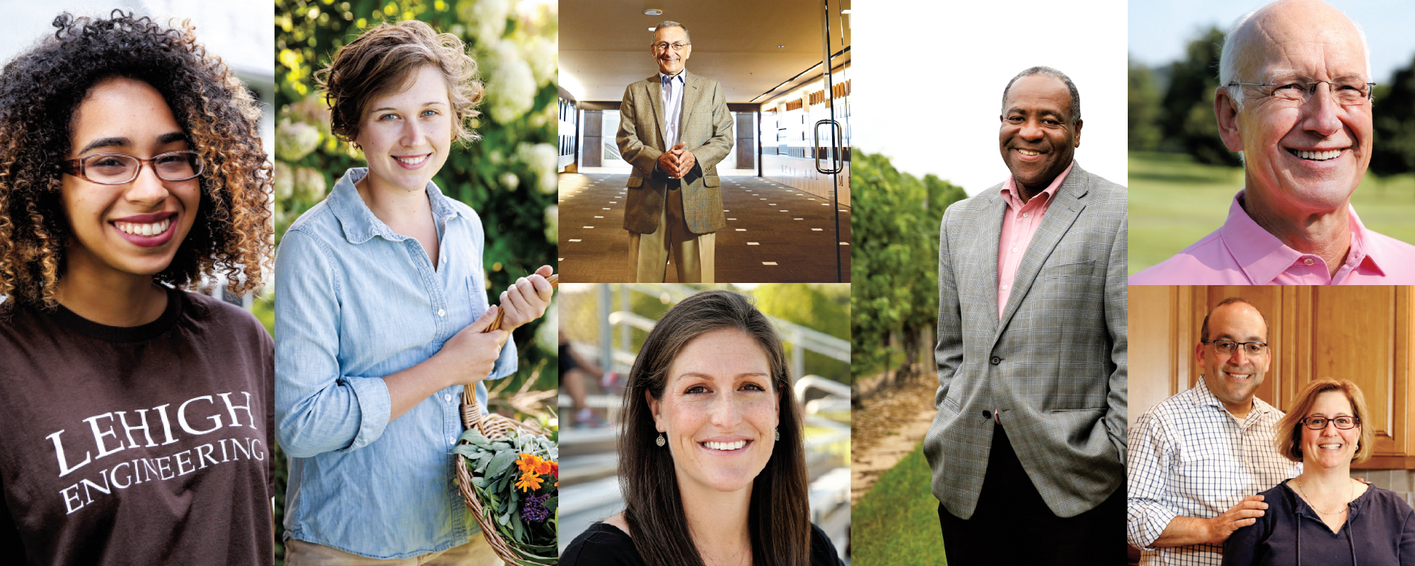 Collage of Lehigh University alumni