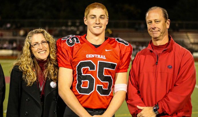 Tim Piazza and parents