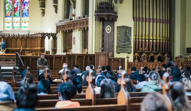 Campus vigil for New Zealand shooting