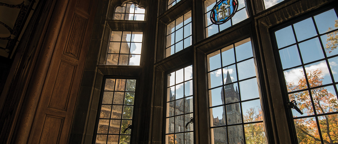 Linderman window Lehigh University