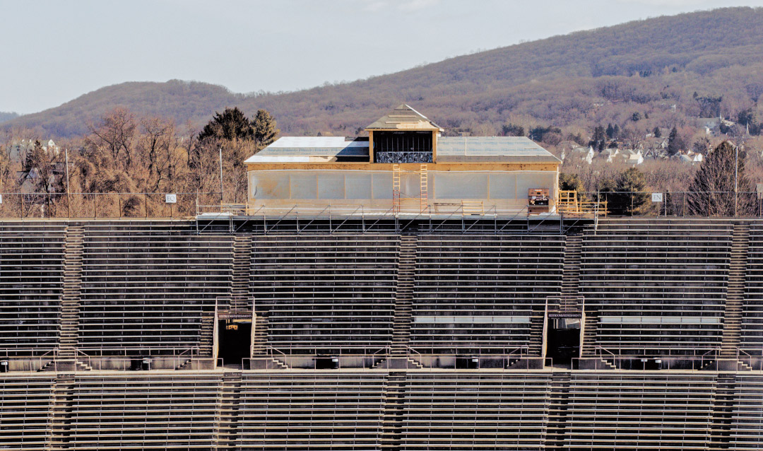 Goodman Stadium construction