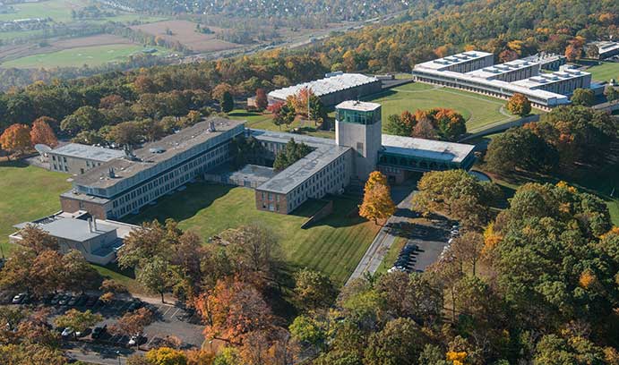 Aerial image of Lehigh's Mountaintop Campus