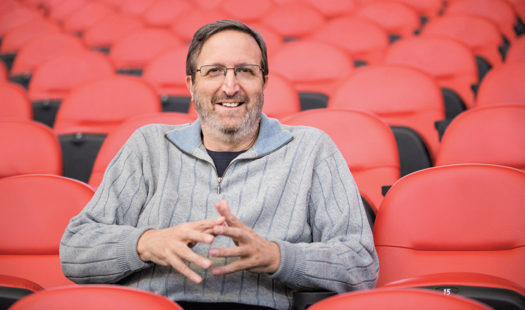 Ricky Kirshner at Mercedes-Benz Stadium in Atlanta