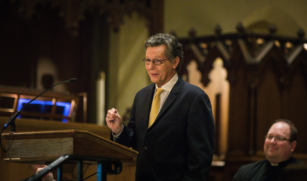 Gary Dorrien gives the 151st Baccalaureate address