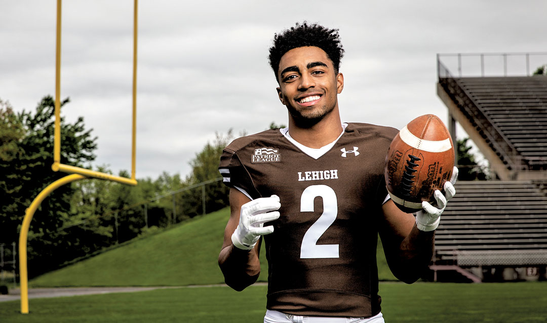 Lehigh wide receiver Jorge Portorreal