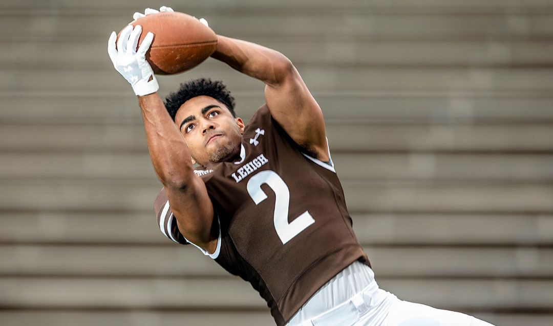 Lehigh wide receiver Jorge Portorreal