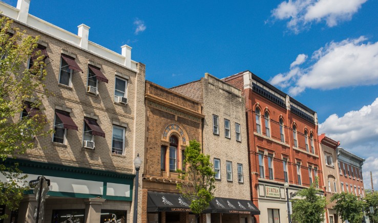 Buildings in South Side Bethlehem, PA