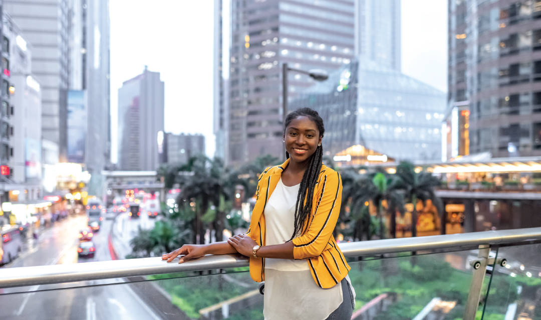 Nikki Groce ’21in Hong Kong