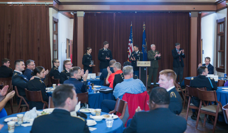 Veterans luncheon at Lehigh