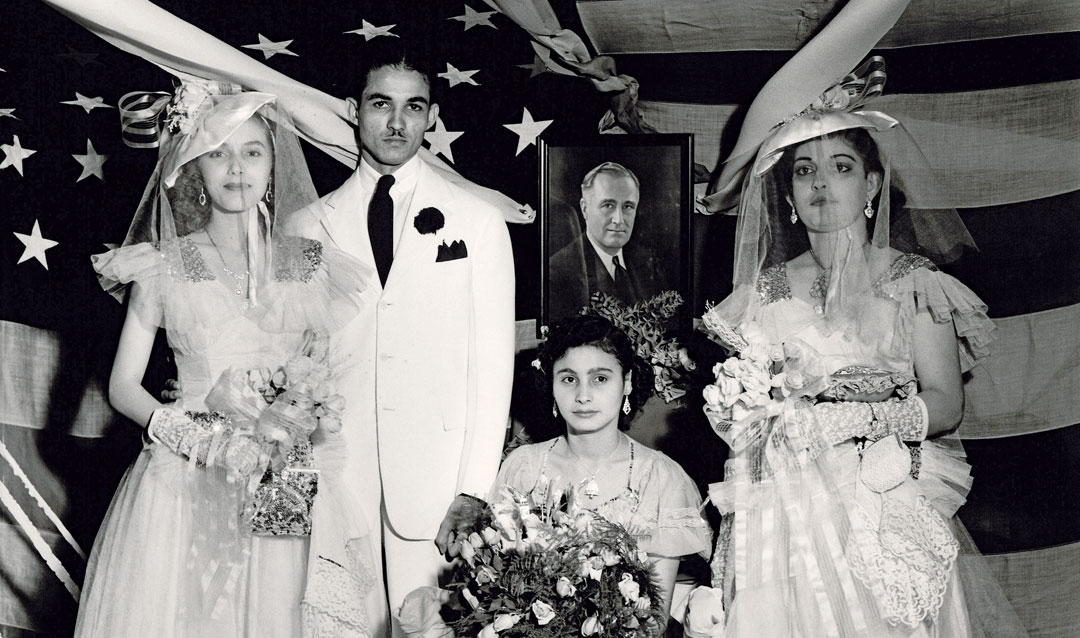 Patriotism on display at wedding in Puerto Rico