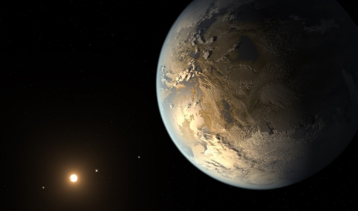 artist concept of Kepler-186f