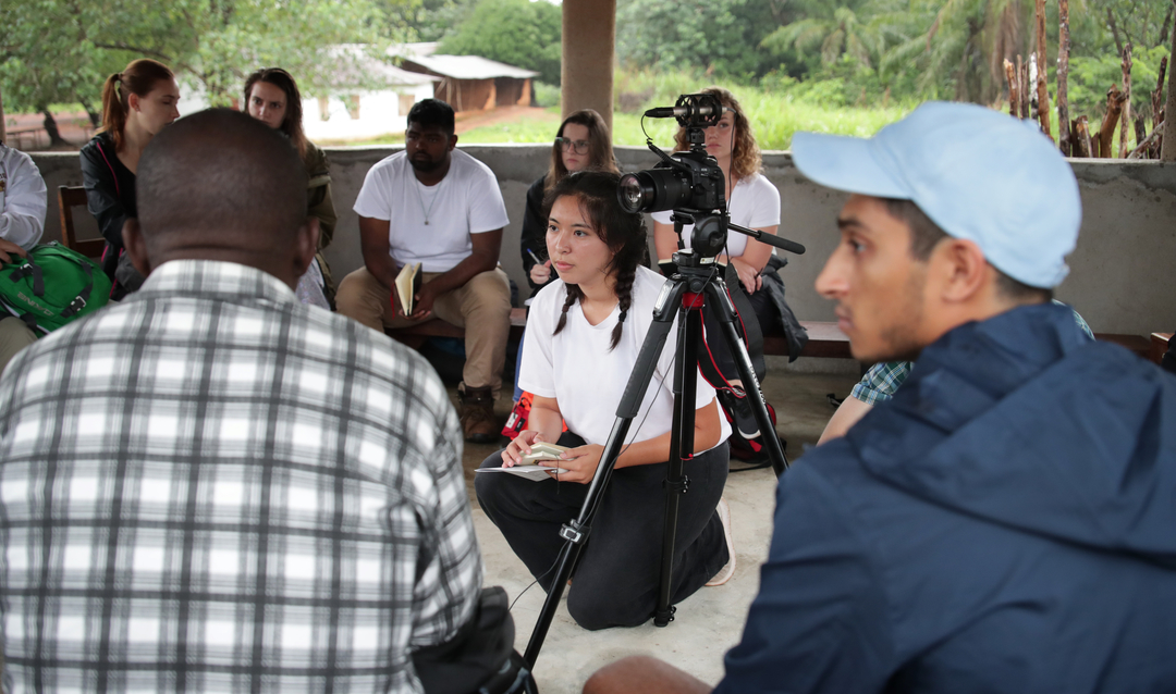 Students in Sierra Leone