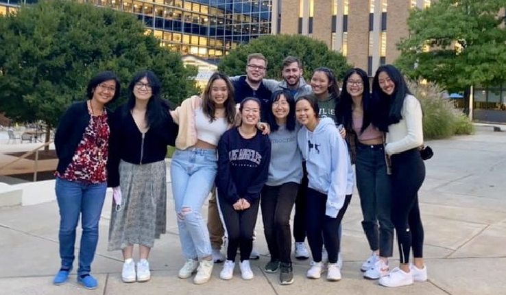 Students who worked on sickle cell project