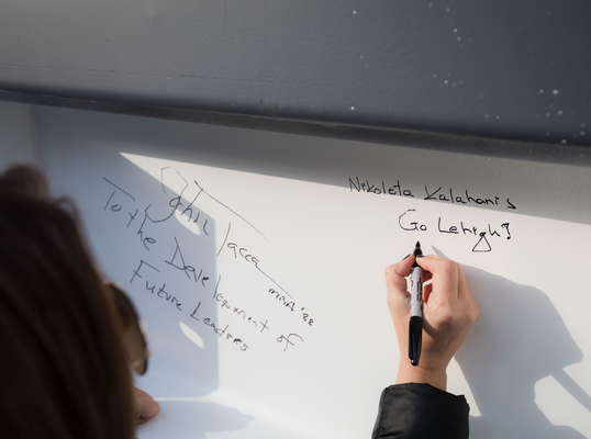 Beam signing.