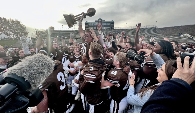 Lehigh players celebrate