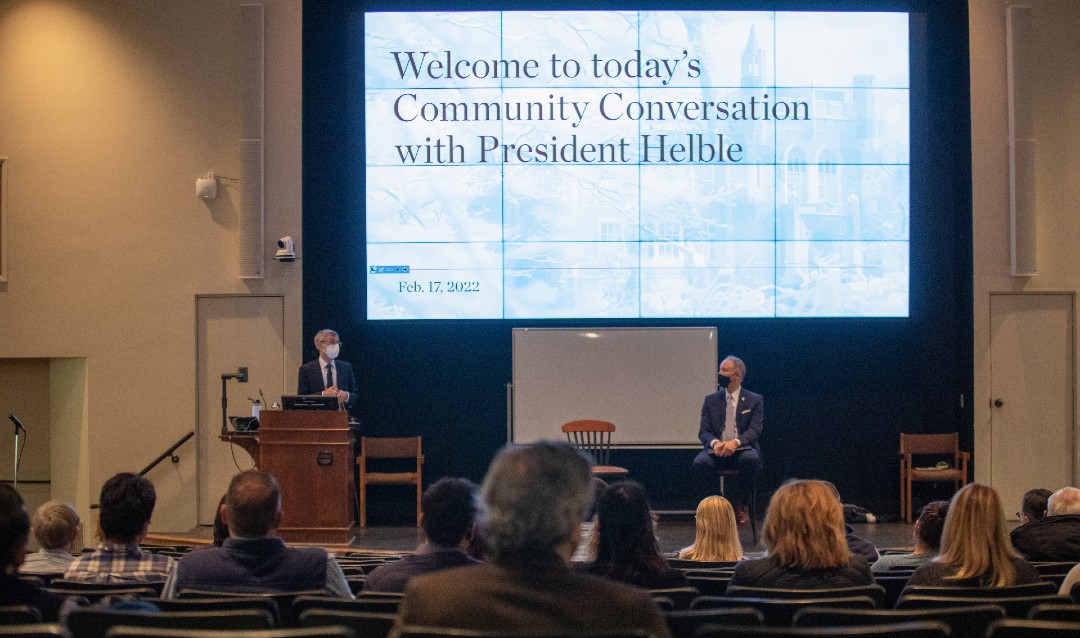 President Joseph J. Helble ’82