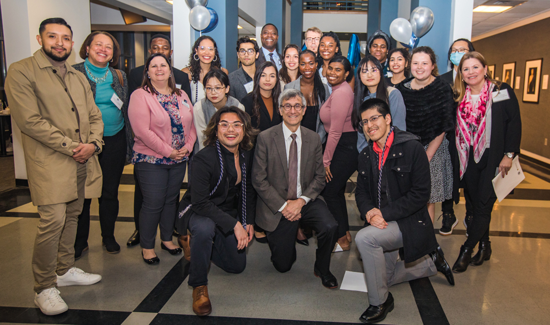 Members of the Alpha Alpha Alpha (Tri-Alpha) Honor Society