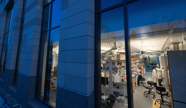 A view inside the Health, Science and Technology Building