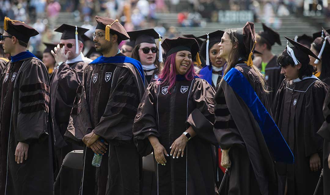 Graduates in audience