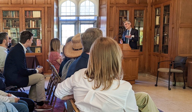 Joseph Helble speaking