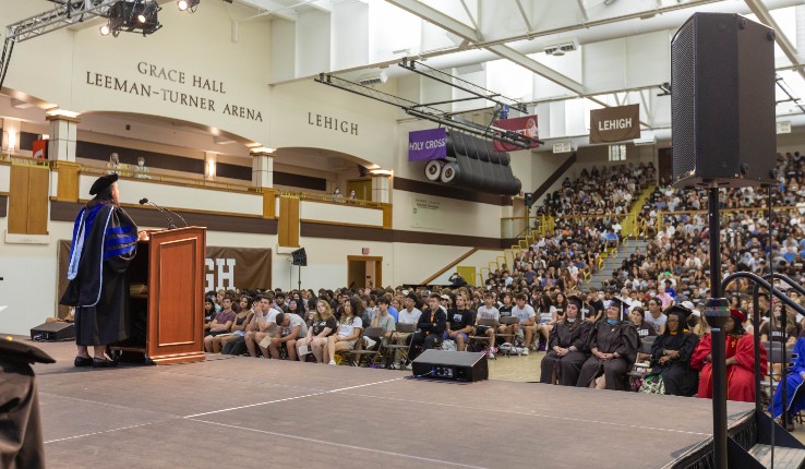 Students in Grace Hall