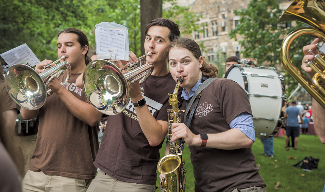 Members of the Marching 97