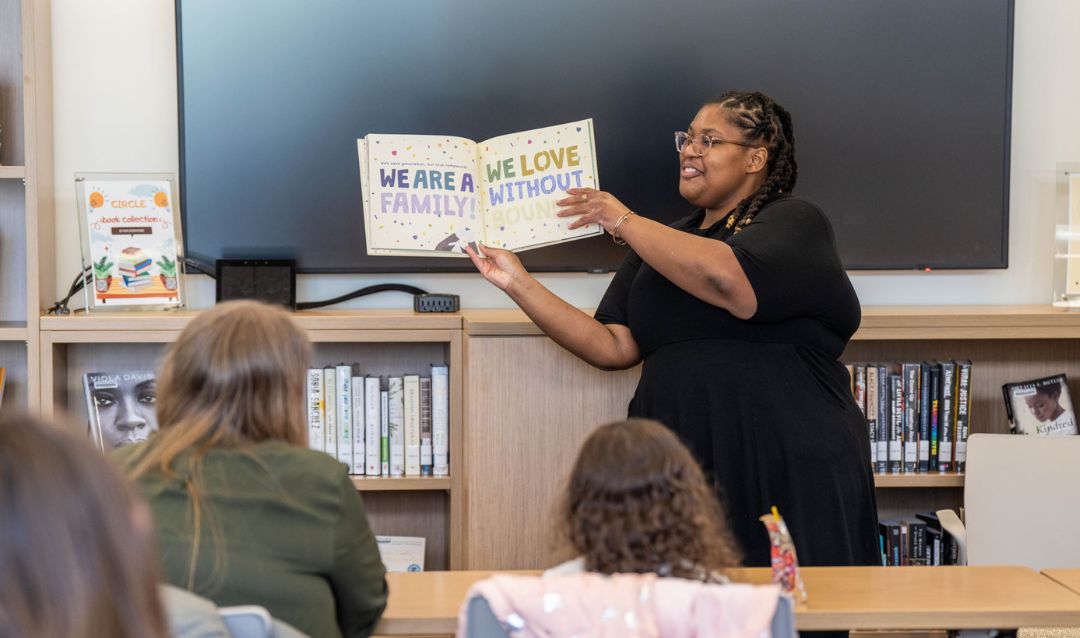 Children’s story time with Dr. LaToya Council