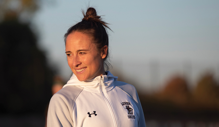 Gina Lewandowski ’07 coaching at Lehigh