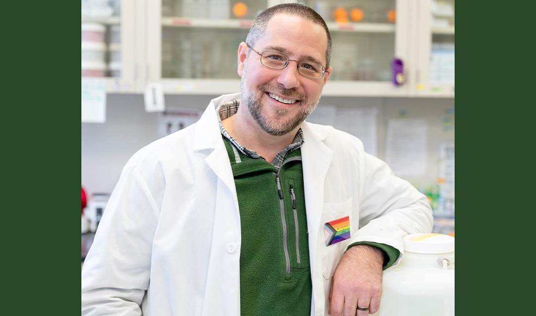 Michael Layden,associate professor of biological sciences and director of the Layden Lab