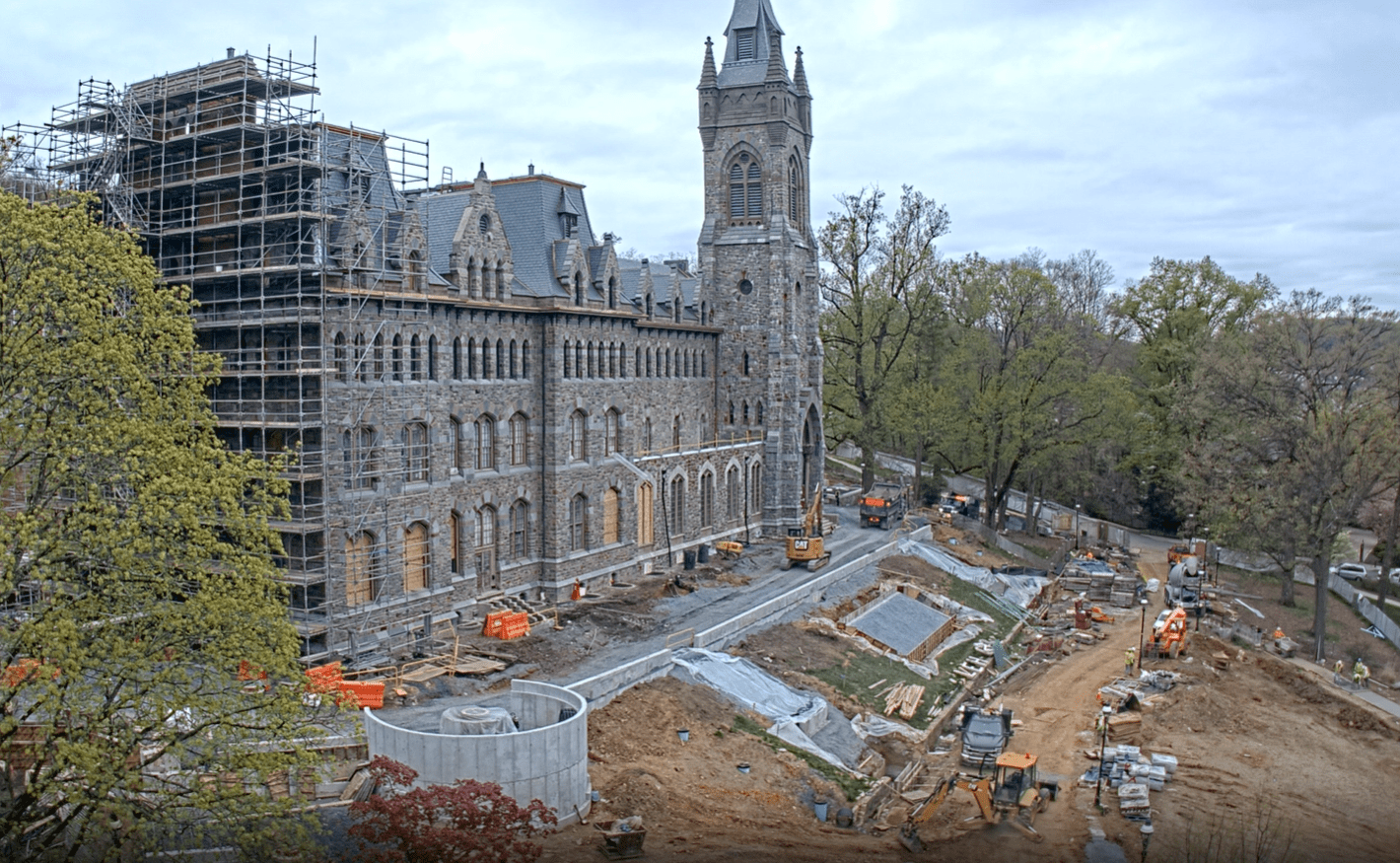 Clayton UC renovation progress 