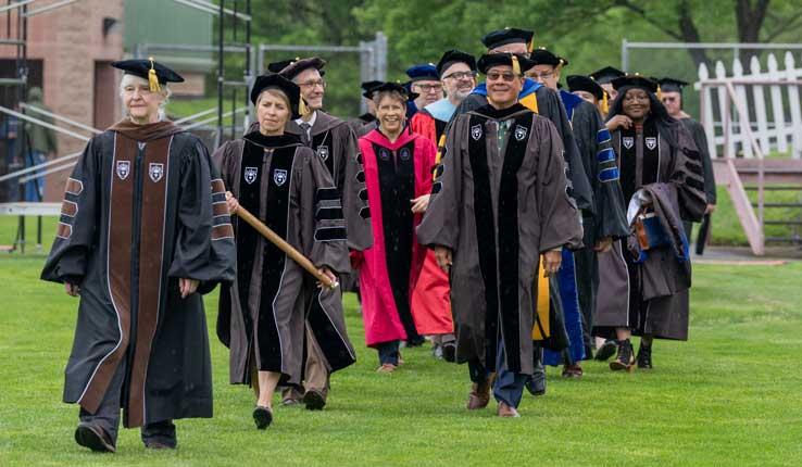 2024 Graduate Commencement Ceremony processional