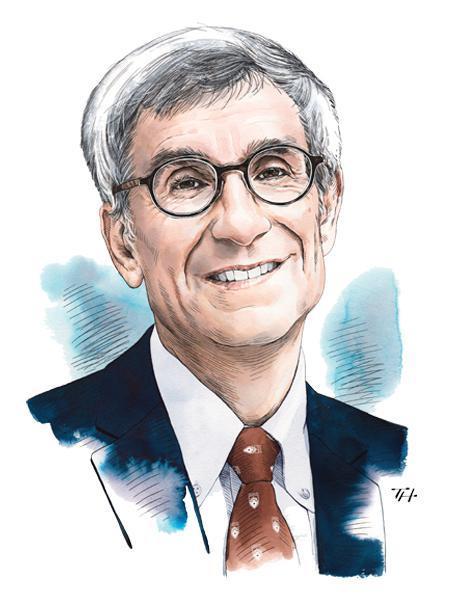 Lehigh University President Joseph J. Helble illustration.