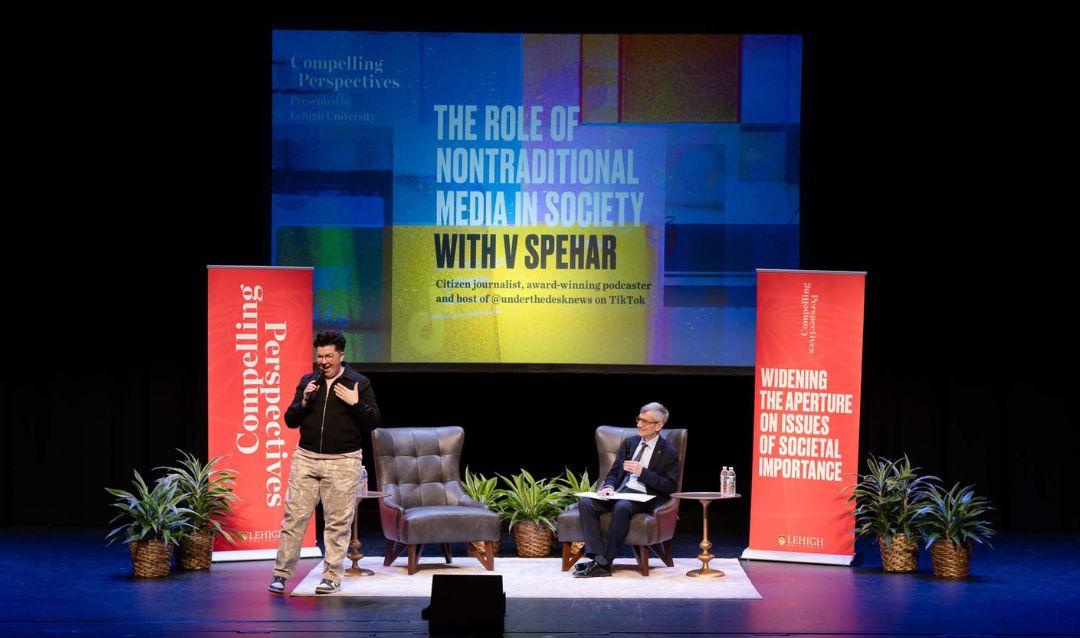 Lehigh University presents Compelling Perspectives with V Spehar