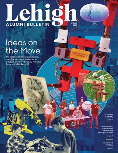 Spring 2025 Alumni Bulletin Cover
