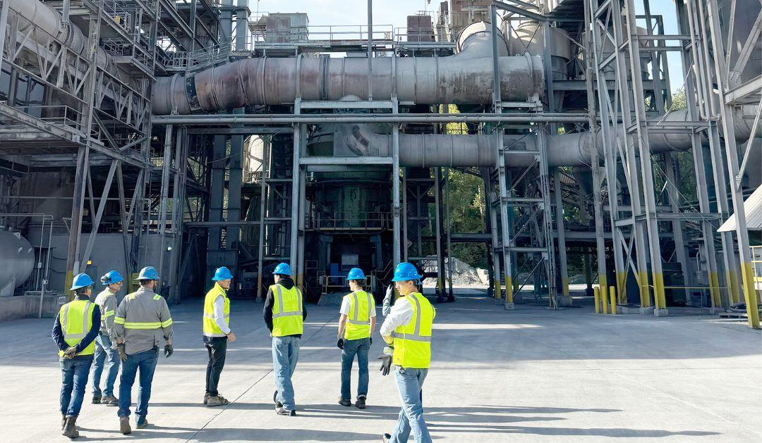 Lehigh Students Visit Buzzi Unicem USA as Part of New Cement Manufacturing Course