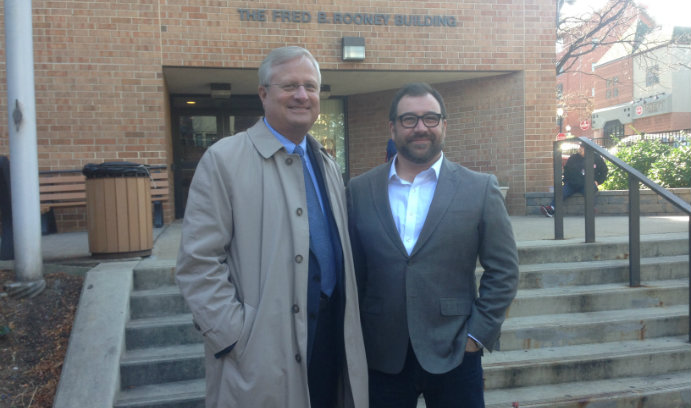 Mayor Donchez and Dan Friedman