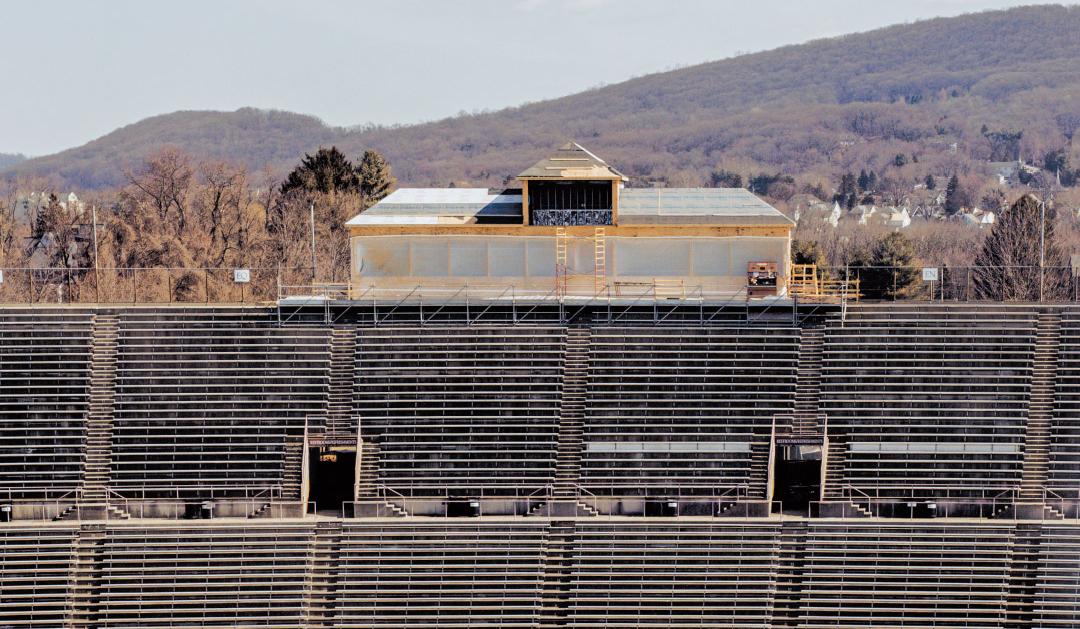 Goodman Stadium construction