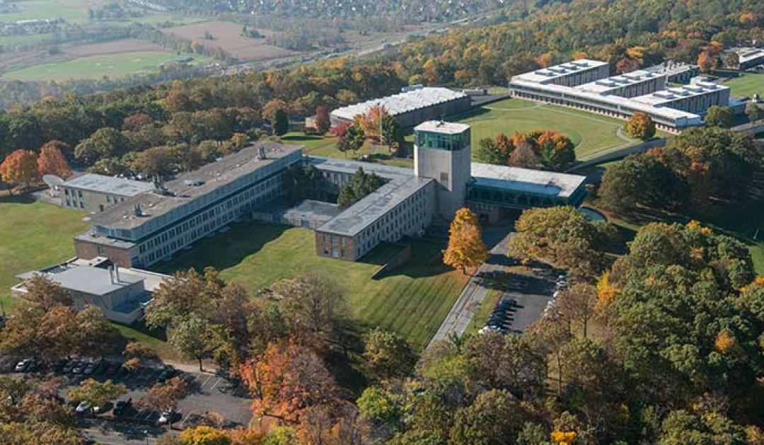 Aerial image of Lehigh's Mountaintop Campus
