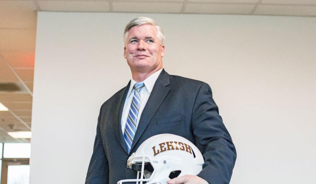 Tom Gilmore with helmet
