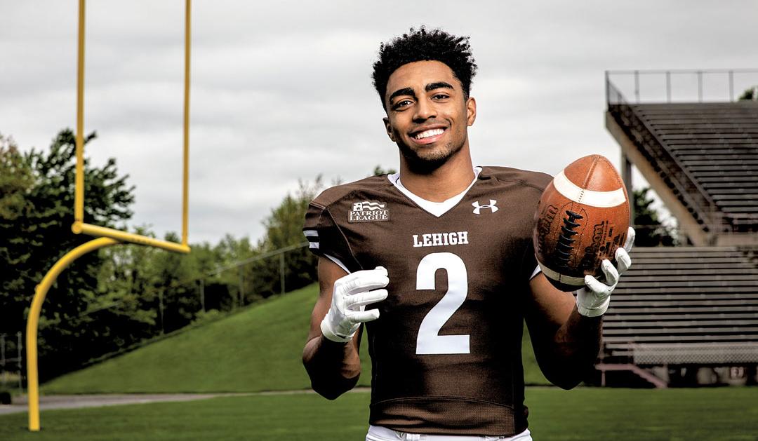 Lehigh wide receiver Jorge Portorreal