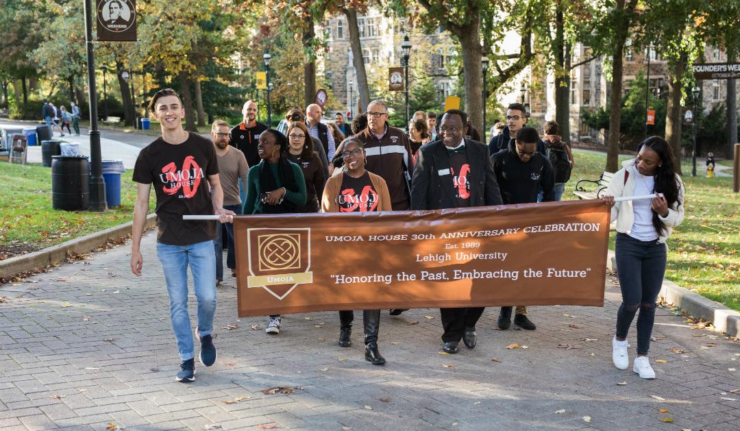 Umoja House honor walk