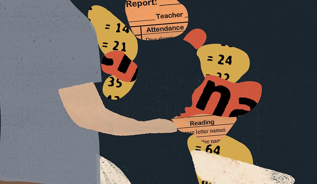 Pieces of a disciplinary slip