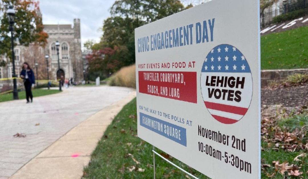 Lehigh campus promotes civic engagement day