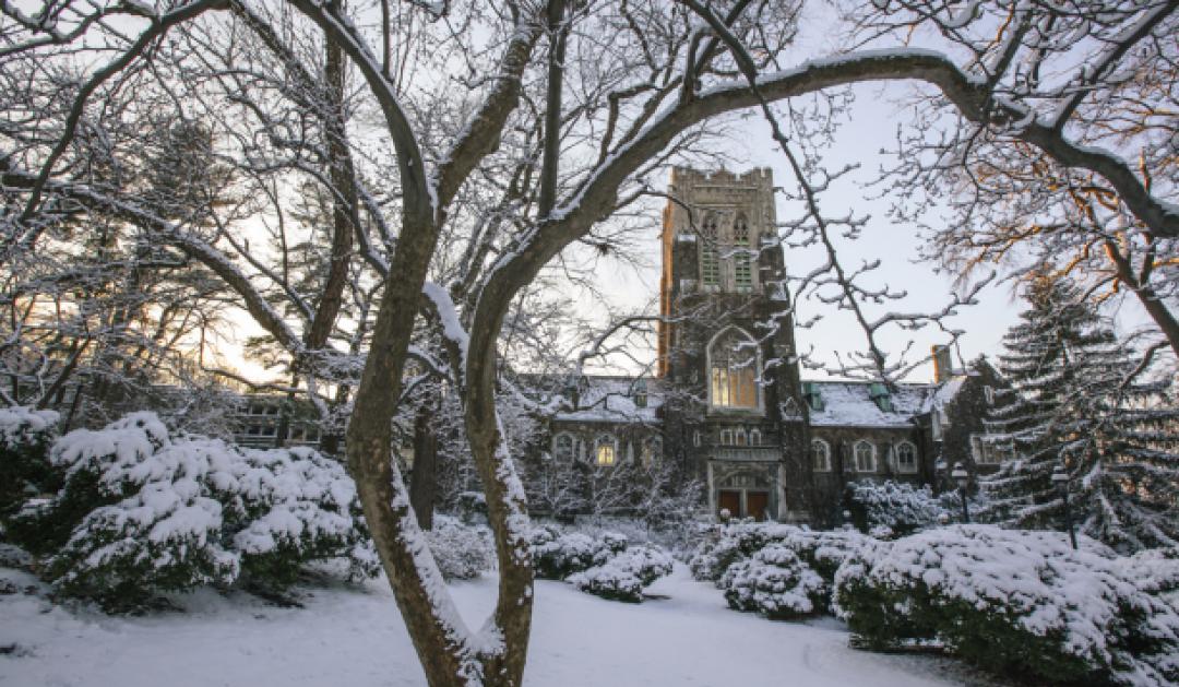 lehigh winter campus