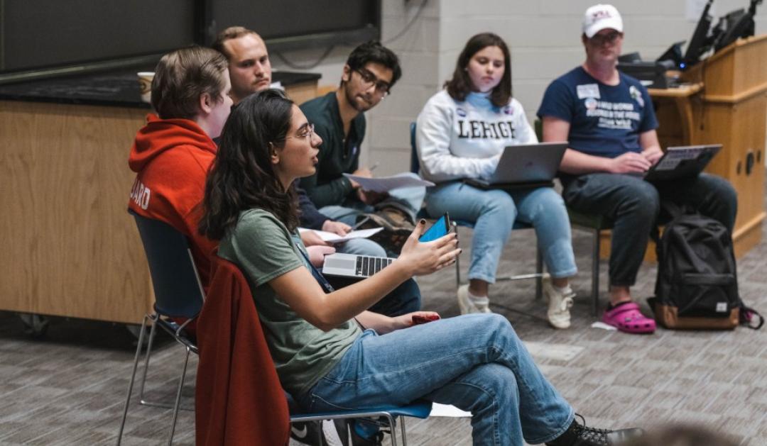 College Democrats and College Republicans debate about free speech.