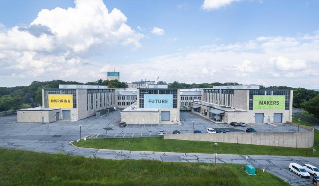 Lehigh Mountaintop Bays shot by a drone