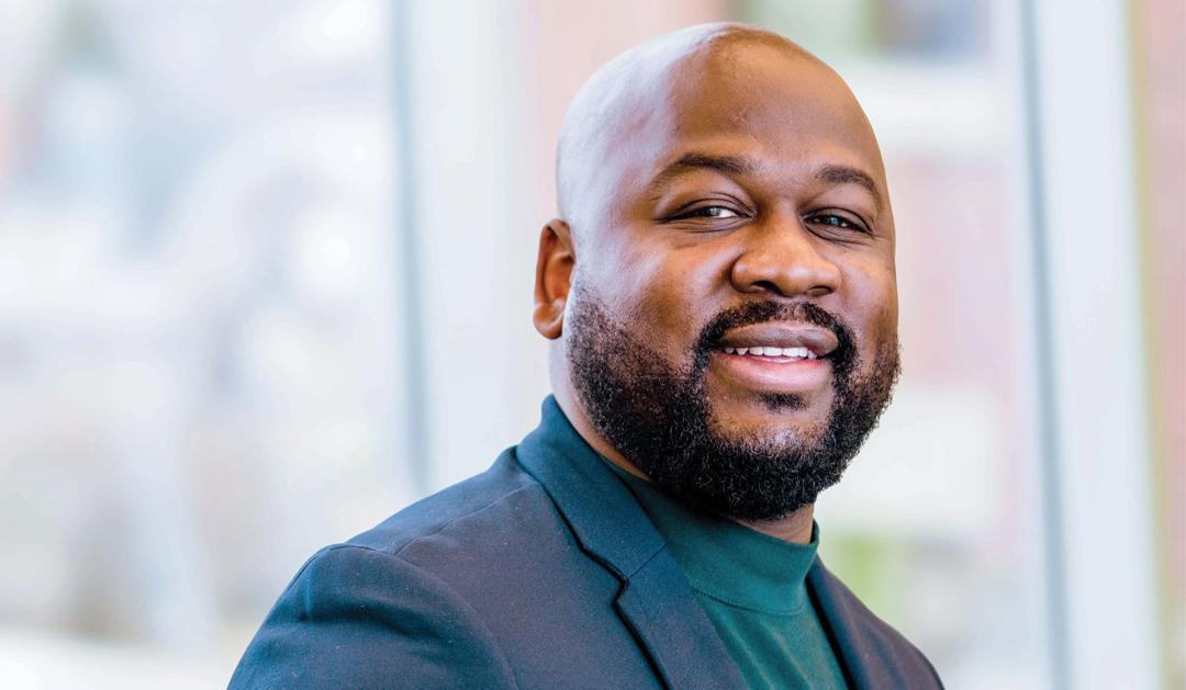 Joey Knight poses for a portrait