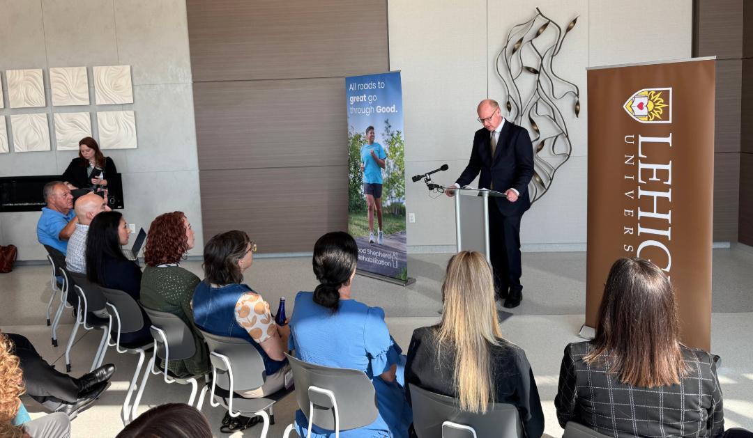 Lehigh University and Good Shepherd Rehabilitation announce partnership
