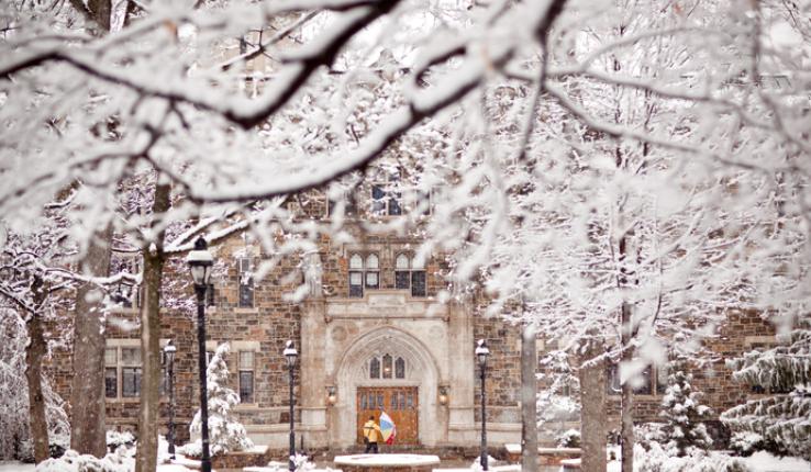 lehigh in snow